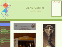 Tablet Screenshot of alam-casilino.it